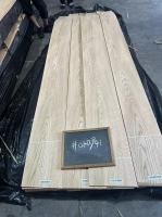 Hojas de carilla de roble sin terminar Texturas lisas para proyectos de muebles de roble personalizados