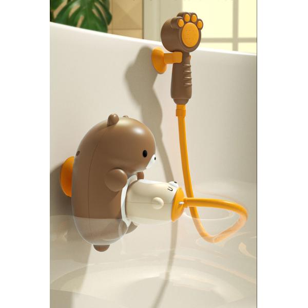 Water Spray Toy for Kindergarteners Hugging Baby Bear Shower in Electric Bathroom