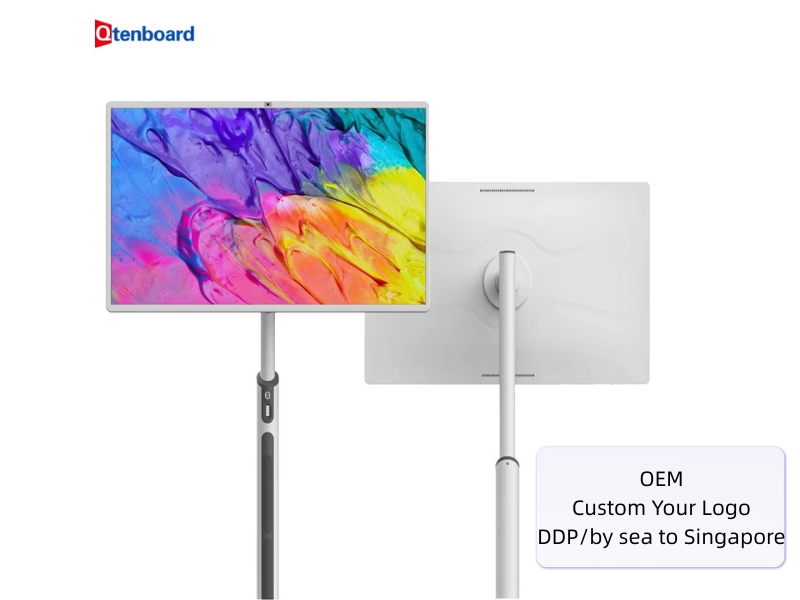 32 Inch Portable Smart TV with Android 13 and Built-In Battery for Flexible Viewing