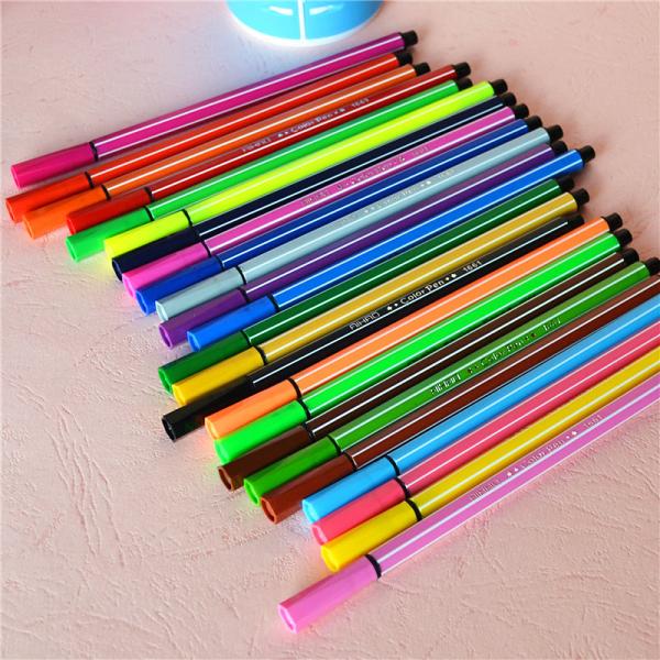 12 Colors Watercolor Pen Set for Children's Painting Needs and Creative Stationery