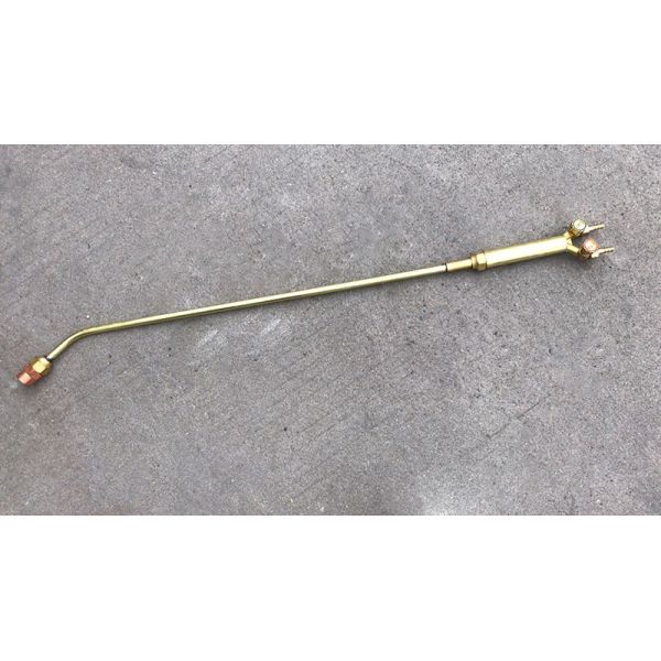 Heavy-Duty Concentrated & Diffused Heating Torch  ，Propane Baking Gun ， Industrial Blowtorch  ，Gas Welding Torch for Metal Preheating, Brazing & Surface Treatment (0.8m-1.2m Copper Nozzle)