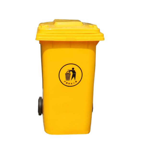plastic bin 240 liter waste bin for waste management double recycling sensor trash bins