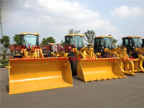 220HP Loading 5T Compact Wheel Loader With 3m³ Bucket 3550mm  Ground Clearance