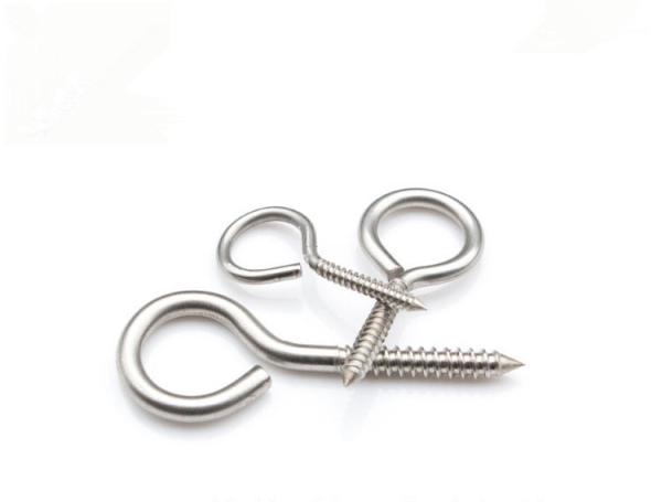 Jewelry Metal Screw Hook , Decorative Screw Eye Hooks For Hanging Accessories