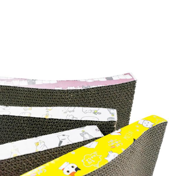 Customizable Comfortable Corrugated Paper Cat Scratcher Board for Cats Claw Grinding