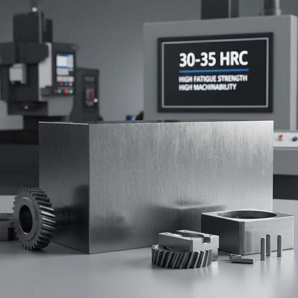 High Machinability Mold Tool Steel with High Fatigue Strength and 30-35HRC Hardness for Precision Mold-Making
