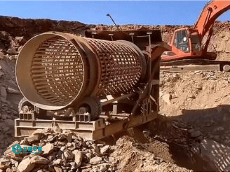Gold Trommel Screen 12t/H 15t/H Gold Mining Equipment Trommel