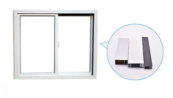 Natural Silver Anodized Aluminium Profile for Windows Custom Extruded Shapes