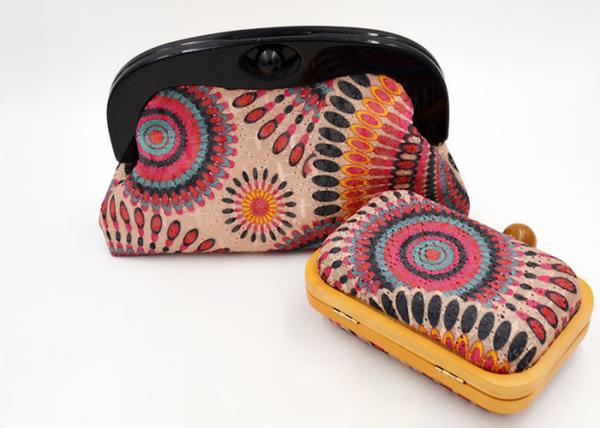 Classic Satin Pleated Hand Clutch Purse , Flower Pattern Glitter Clutch Bag
