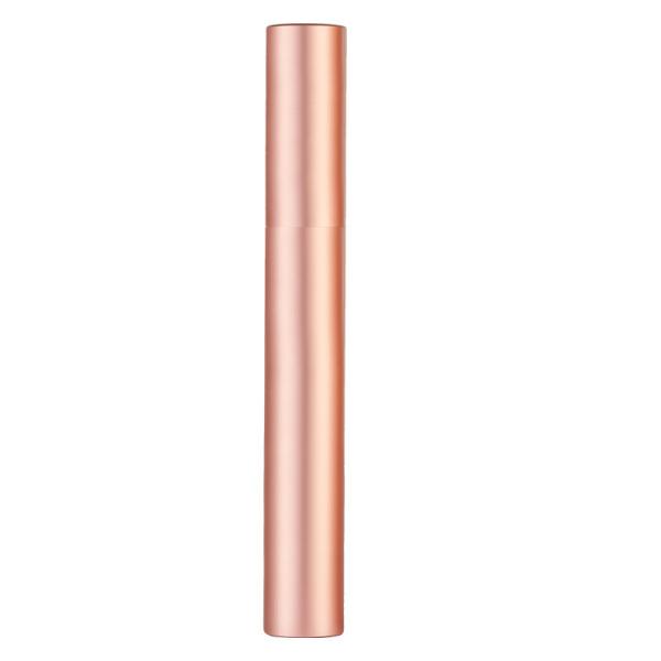 8ml Rose Gold Aluminum Plastic Mascara Tube Embossed Hot Stamping