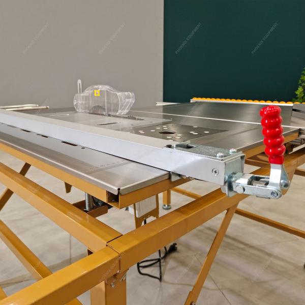 Max.Cutting Height at 90° mm 60mm PDMJ16 Dust Free Sliding Table Saw for Wood Cutting