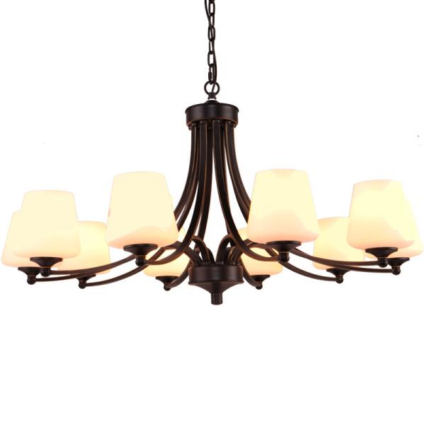 Black wrought iron kitchen light fixtures with Crystal Ball (WH-CI-104)