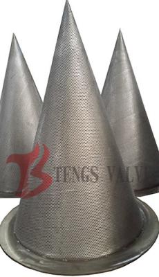 High Durability Temporary Strainer , Lightweight Temporary Cone Strainer