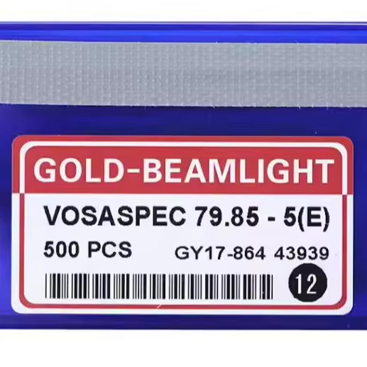 VOSSPE 79.85-5 GOLD-DEAMLIGHT Metal FLAT KNITTING MACHINE NEEDLE for Precise Knitting