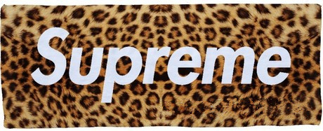 Popular Brand Superme Box Sexy leopard printed 100% cotton beach Towel Sport towel