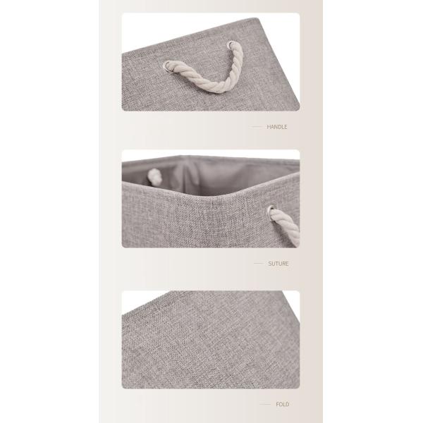 Storage Convenience at Its Finest Foldable Blanket Storage Bags with Lids and Handles