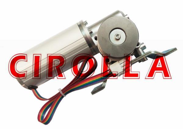 Round Brushless DC Motor Silent Work For Heavy Duty Sliding Door Operator , 24v Brushless Motor