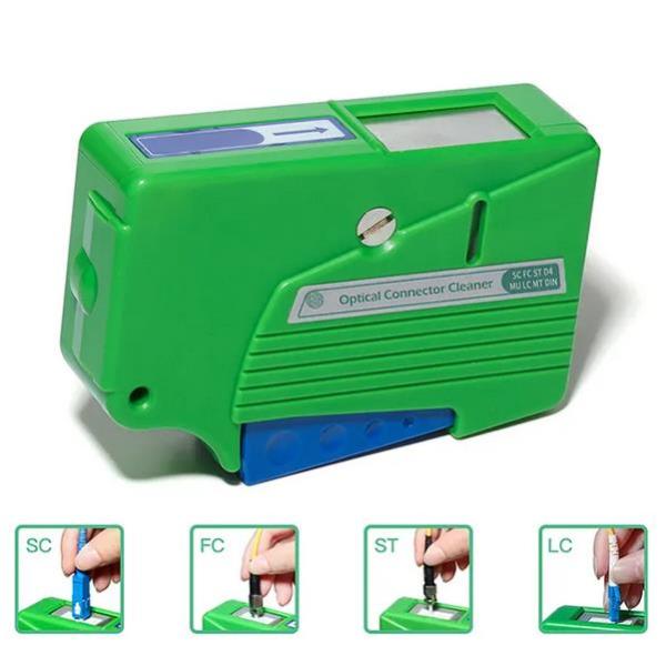Fiber Cassette Scientific Research Products Connector Cleaner Transparent Box