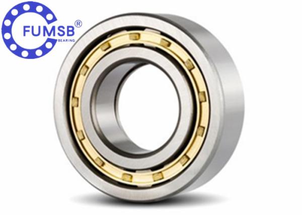 Low Noise Cylindrical Roller Bearing NJ 2207 Chrome Steel For Machinery