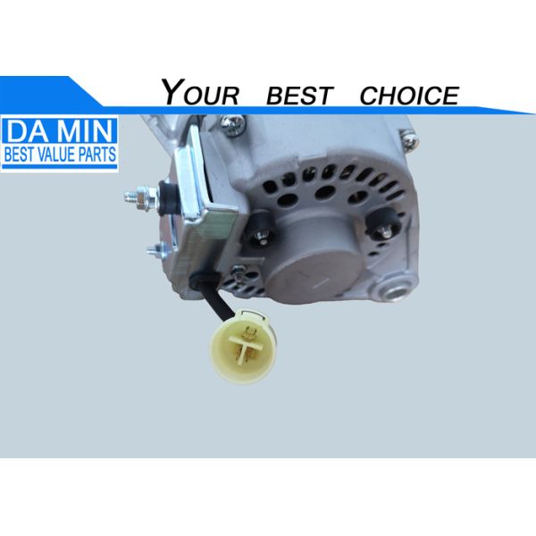 FVR 6SD1 Generator 8943991571 Pulley 2 Groove 3 Pin Electrical Plug 24V 40A Alternator Cooling Fan Outside Truck Engine Parts