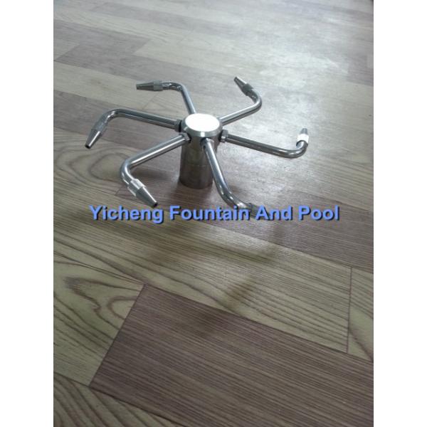 Pirouette Rotating Fountain Nozzle Heads , Garden Water Nozzle