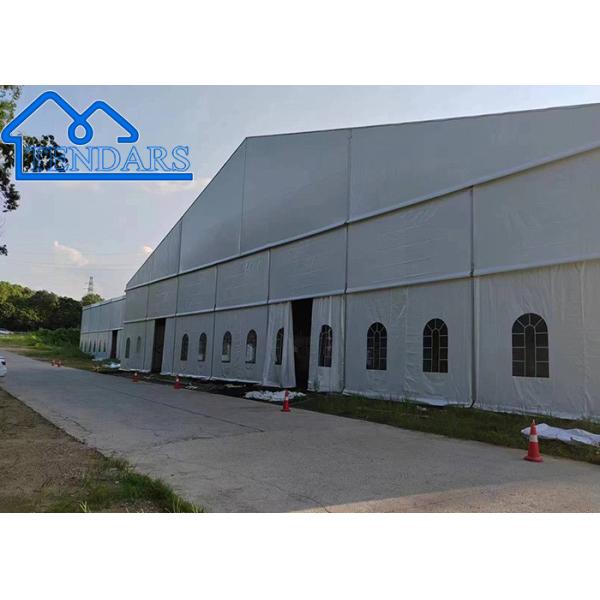 Ширина 60м Тяжелый грузовой шатер промышленный Шаблон A Большой открытый шатер для прогулок Продажа