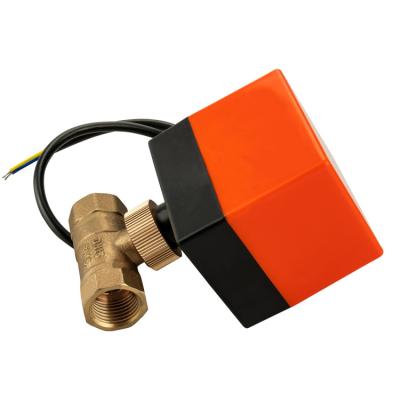 TMOK 3 /4inch Dn20 12v Brass 2 Way Motorized Ball Electrical Valve For Flow Control Tools Part