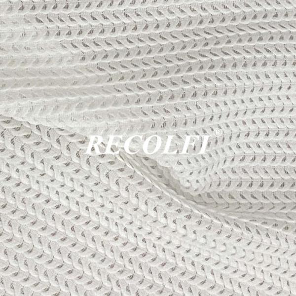 Solid Color Recycled Activewear Knit Fabric Mesh Stretch Workout Yoga Wear