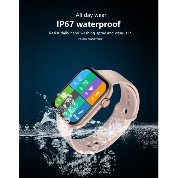 2021 первоначальный андроид p IOS SmartWatch кровяного давления монитора тарифа сердца отслежывателя фитнеса звонка 44mm дозора IWO YY21 умный