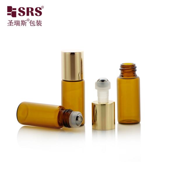 BLP-3ml Glass Tube Roll On Bottle No Leakage Easy to Clean Suitable for Different Oils