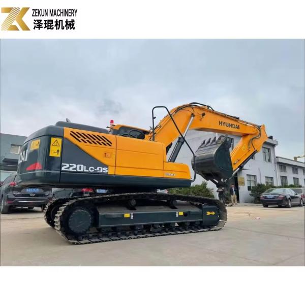Original Hydraulic Cylinder Korea Used Hyundai 220 Crawler Excavator
