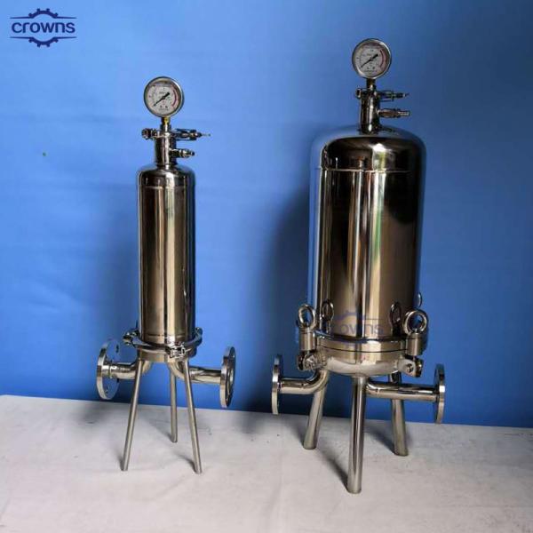 Промышленный фильтр корпус из нержавеющей стали 316 фильтр сока 1 микрон Абсолютный PES фильтр картридж для вина пива Final Fi