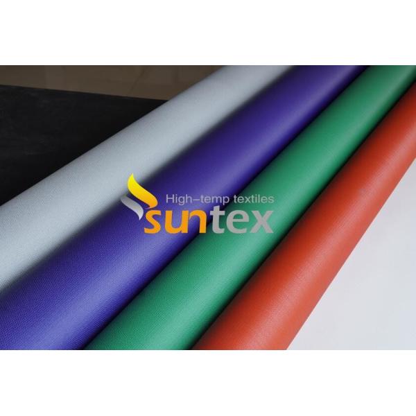 Heat resistant material silicone rubber coated fiberglass fabrics for flexible expansion joint