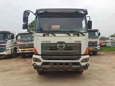 Zoomlion Refurbished Concrete Mixer Vehicle 12cbm HINO P11C-VK 10.52L Displacement