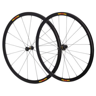Jeu de roues pour cyclisme sur route 700C avec frein V, pour passionnés, avec jante en alliage d'aluminium Pillar et 16-21 trous de rayons
