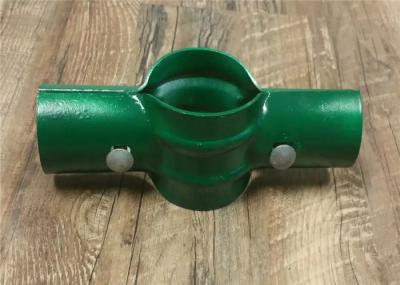 Galvanized Steel Chain Link Fence Fittings Line Rail Clamps 1 5/8 X 1 3/8