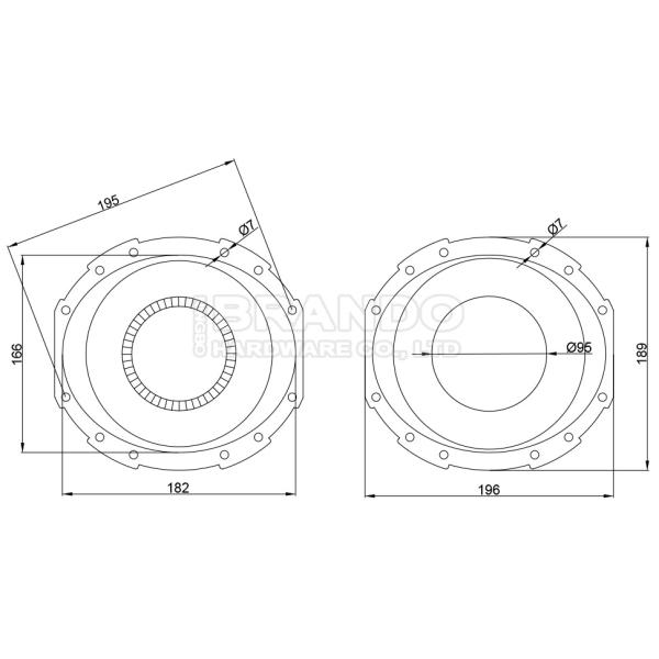 Диафрагма на клапан 8296900,8171 8297900,8171 пылевого фильтра Norgren