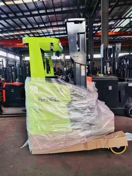 Green Electric Reach Forklift Montacargas Forklift Lift Height 6m 8m 10m 12m
