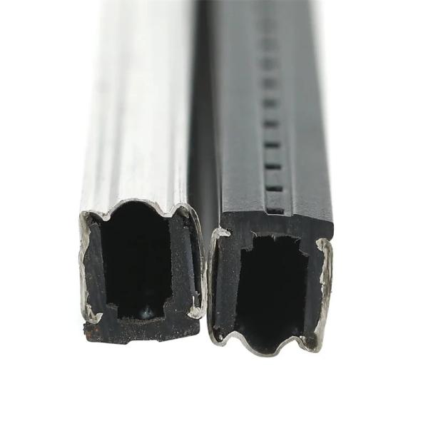 Barras espaciadoras de borde caliente de acero inoxidable de roca para unidades de vidrio aislante reforzado