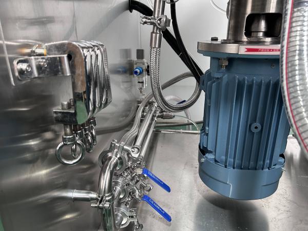 Máquina de mezcla de emulsificación al vacío de 200L para procesar crema cosmética
