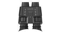 Câmera binocular de visão noturna infravermelha a olho nu 3D luneta para animais selvagens