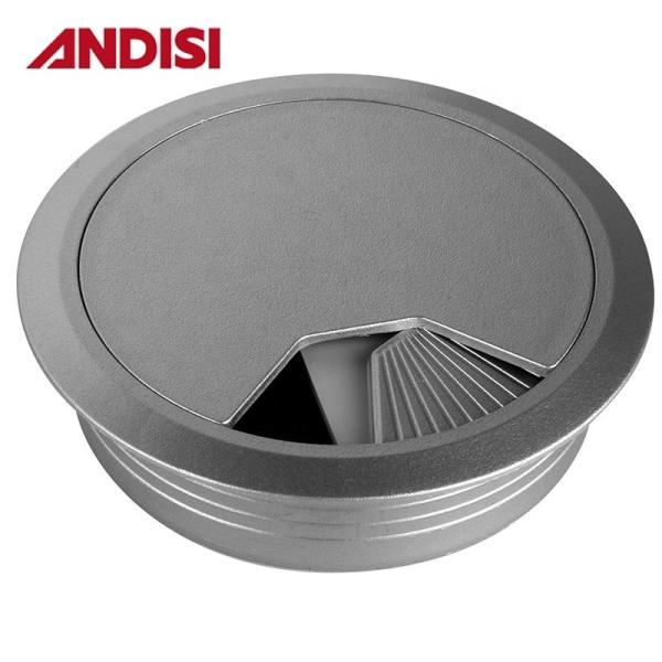 50mm Square Hole Cover for Cable Wire Furniture Hardware Accessory Part Component