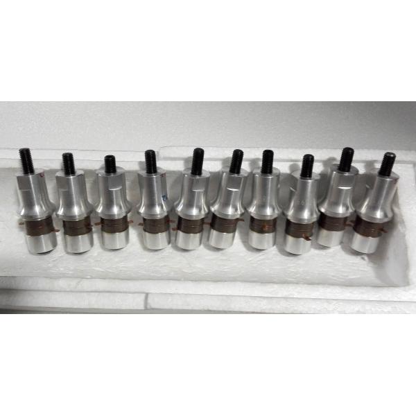 2 Pcs Piezoelectric Ceramic Transducer For Homogenizing / Dispersing Machine