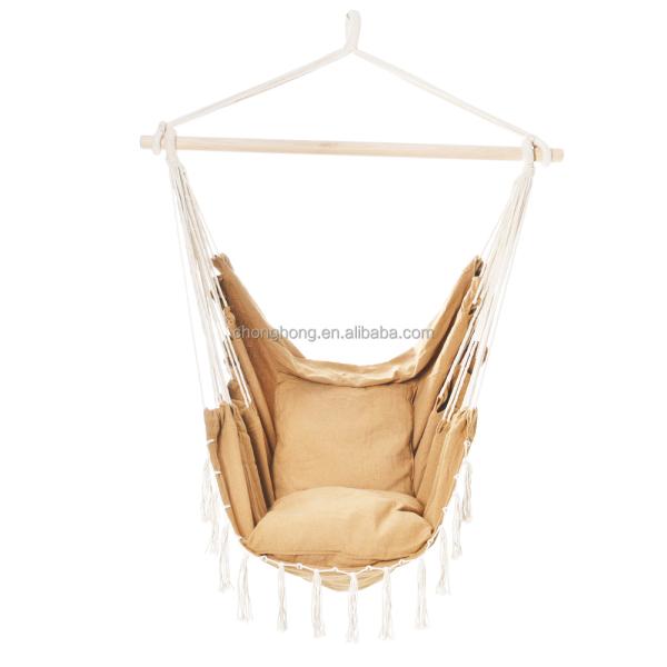 Hammock extérieur Indoor Poly en coton Hammock jardin