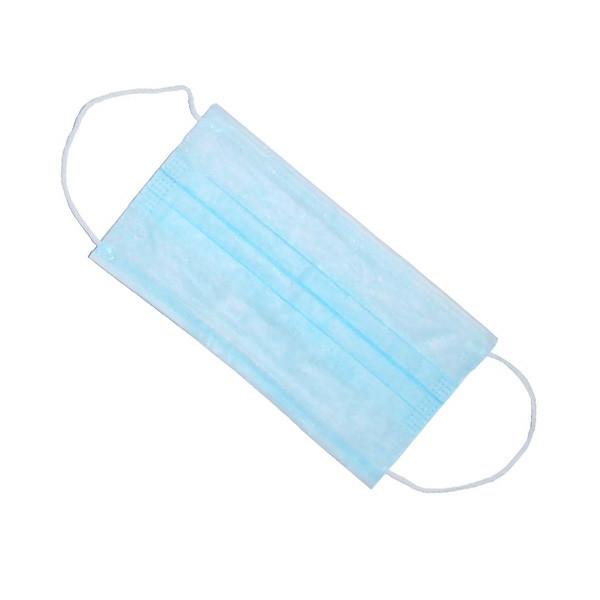 Personal Protection 3 Ply Non Woven Face Mask / Disposable Dust Proof Mask With Earloop