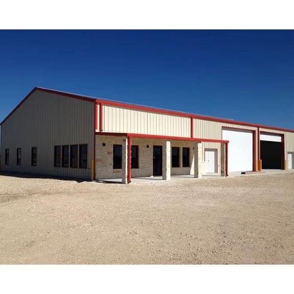Industrial Design Style Prefabricated Steel Structure Warehouse for Hotel Project
