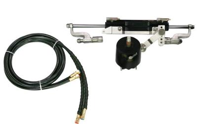 7 Plunger Bass Boat Hydraulic Steering Kit , 214 Mm Strode Marine Hydraulic Steering Kit