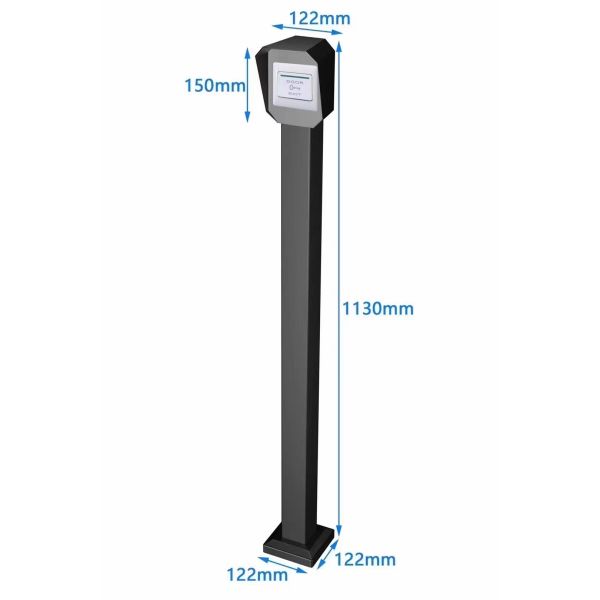 1 Way Full Height Sliding Turnstile Gate Fully Automatic Full Height Pedestrian Turnstiles