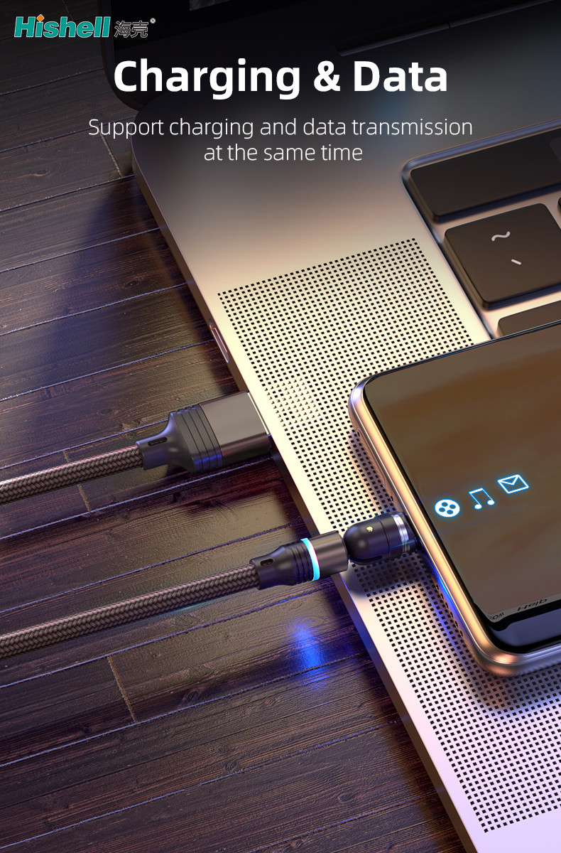 Multicolor кабель магнитных данных USB