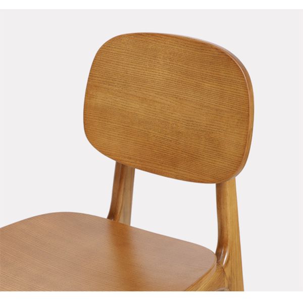 Restaurant Cafe Simple Design Wood Dining Chair